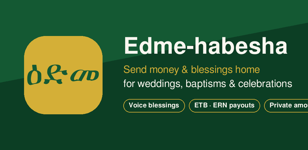 Edme-habesha app preview